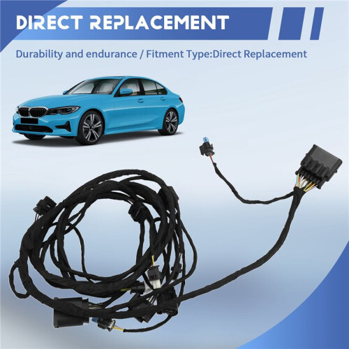 61129436174 Front Engine PDC Wiring Harness for  3 G20 High-end version Front Bumper  Harness 2