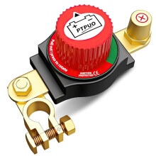 Batterietrennschalter mit Oberem Pfosten, Autobatterie-Trennschalter, 12-V-48-V-Batterietrenn-/Abschaltset für Auto, Wohnmobil, Boot