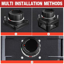 Upgrade-Batterietrennschalter mit Voltmeter, Haupttrennschalter DC5-60V für Marineboot-Auto-LKW