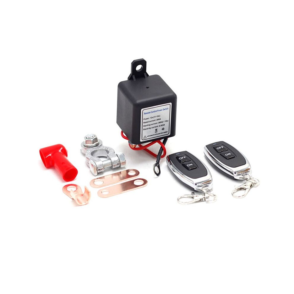 12V 200A High Current Master Battery Disconnect Remote Control Cut Off For Caravan Suv Truck 6034147816716