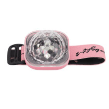 Buntes RGB-Armband mit Licht für Auto, KTV, Hochzeit, Pinke Muschel, 46 g