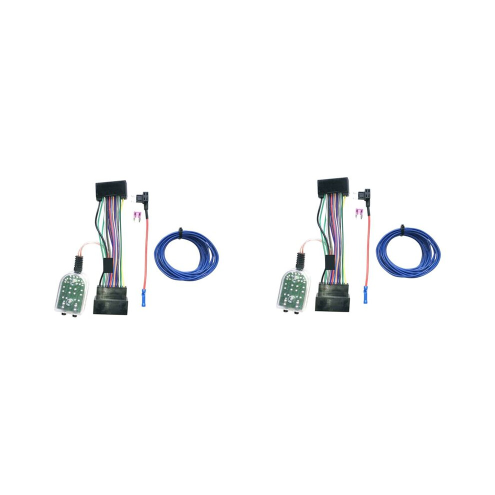 2X For 2011-2018 Factory Radio Add A Subwoofer Amplifier Adapter Plug And Harness 6032861393773