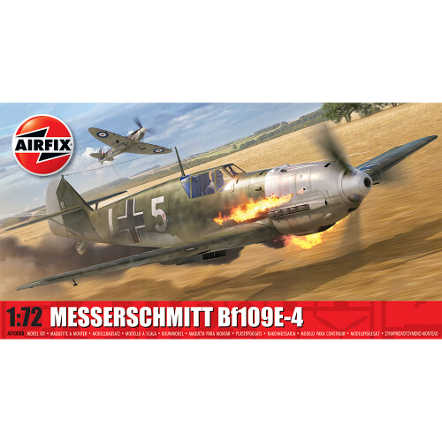 Airfix Airfix A01008B Messerschmitt Bf109E-4 1:72 Model Kit