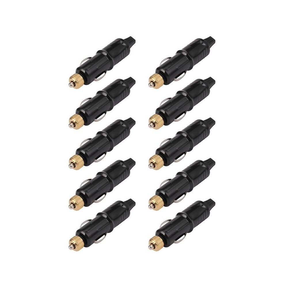 10X 12/24V Replacement Car Cigarette Lighter Socket Plug Adapter Charger + Fuse Set 4711118655162