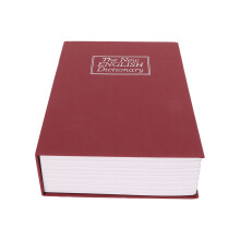 Cofre em formato de livro com abertura sem chave, segurança garantida, cofre pessoal para casa e escritório, decoração elegante e ótima ideia