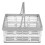 Foldable Plastic Grocery Basket, Collapsible Storage Container for Multi-purpose Use in Home, Office, Garage, Space-saving Foldable Design, Portable 1