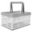 Foldable Plastic Grocery Basket, Collapsible Storage Container for Multi-purpose Use in Home, Office, Garage, Space-saving Foldable Design, Portable 5