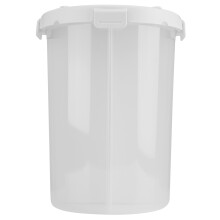 Portable Carrying Handle For Convenient Food Transport, Clear Food Storage Containers With Sealed Dispenser, Airtight Pet Food Container Prevents