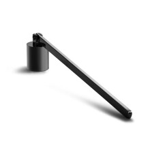 Apagavelas de acero inoxidable con mango ergonómico y agarre cómodo, diseño fácil de usar para una extinción segura y resistente a la corrosión.