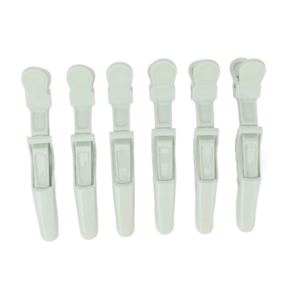 Unisex 12Pcs Abs Duckbill Hair Clips, 11.5X4cm, Slip-Resistant Styling Tools