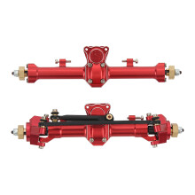 Front Axle For Rc Crawler Car Hardened Steel Construction Precision Navigation Robust Construction With Aluminum Alloy Body High Speed Performance For