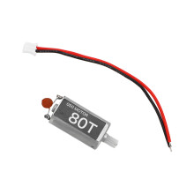 80T Low Noise Brushed RC Motor for 1/24 Crawler, 28x15x12mm