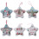 Holiday Decors Tin Box With Carry Strap Solid Metal-Style  C 2