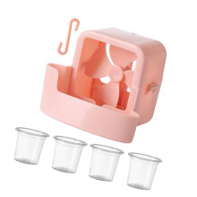 Portable Floor Fan Non Perforated Fan Box-Pink carton pack