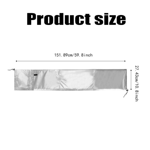 Energy Efficient Air Conditioning Hose Cover with Elastic Bands 2