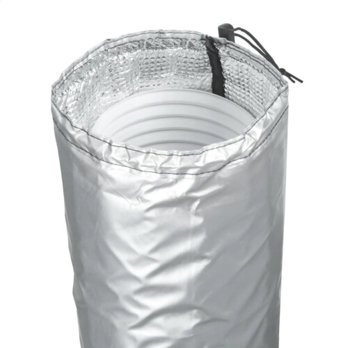 Energy Efficient Air Conditioning Hose Cover with Elastic Bands