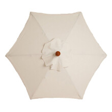 Extra Large 2m Sushade Umbrella 6 Ribs For Outdoor Garden-OF