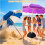 Parasol de plage poids de Base 600D tissu parasol-Bleu ciel 5
