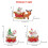 Rotating Snow Globes Christmas Decoration LED Illuminated-A 2