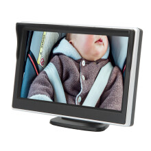 120 Rotating Baby Car Camera with 5in HD Screen and Infrared Night Vision
