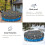 18FT Pool Cover for Swimming Pool Pool Cover Foldable- Black 3