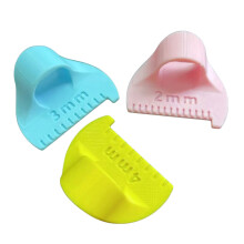 3Pcs Sewing Templates Ruler Quilting Measuring Guides Finger-B