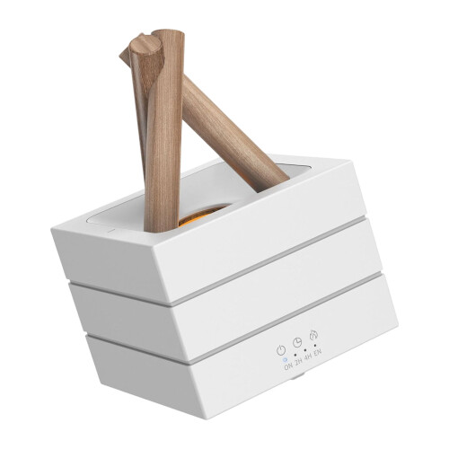 Simulated Flame Aromatic Diffuser Flame Air Diffuser-White