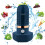 Wireless Fruit Vegetable Washing Machine Protable Fruit-blue 7