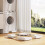 Washer Pedestal Base with Lockable Casters Stackable-Black 2