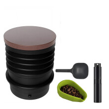 Ergonomic Grinder Cleaning Set Features Bellow Mechanism-Wooden