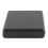 Water Resistant Aluminium Alloy Cigarette Holder Case Black Compact 2