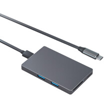 Hub adaptateur USB C 6 en 1 avec vidéo 4K60hz, 2xUSB 3.0 et