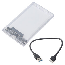 Boîtier de disque dur externe élégant de 2,5 pouces pour-usb3.0
