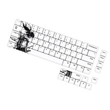 Capuchons de touches sublimés en PBT, 75 pièces, la hauteur