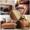 Plastic reparator autoadeziv piele artificiala 50x138 cm LightBrown 8