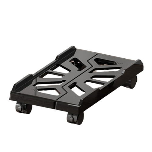 Computer Tower Stand Computer CPU Holder Bracket,-Black