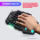 Clavier de jeu à une main, souris, repose-poignet rétroéclairé RVB 3