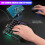 Clavier de jeu à une main, souris, repose-poignet rétroéclairé RVB 6