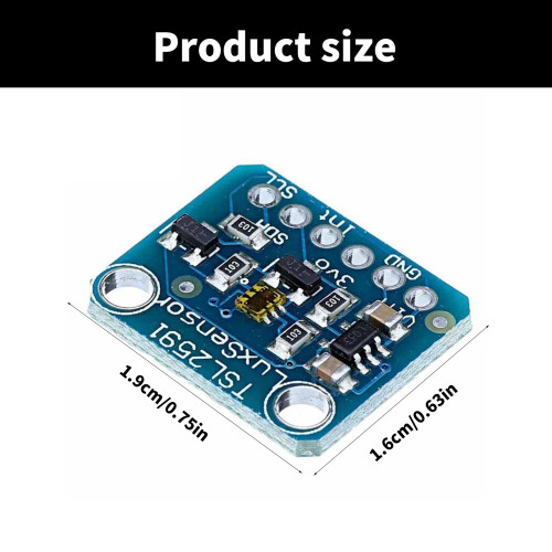 TSL2591 Hoge dynamische bereiken Digitale lichtsensoren Module 2