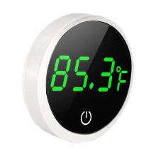 Aquariums Temperature Gauge Digital-White Degrees Fahrenheit