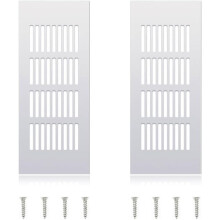 Decoratieve lamellenroosterkap, gemaakt van corrosiebestendige aluminiumlegering, zorgt voor goede ventilatie en voorkomt vocht, en draagt bij aan