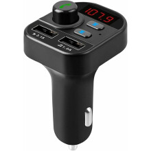 Seu maestro de orquestra na estrada: transmissor FM Bluetooth para carros com streaming de música Hi-Fi imersivo, chamadas em modo mãos-livres e