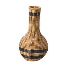 Minimalists Woven Imitation Rattan Vase Flower Holder-XH24315A
