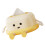 Spring Structure Tissue Box Cover-Yellow sitting position 1