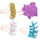 User Friendly Fish Tail Dessert Decorations Safe For-4 models 1