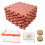 9Pcs 32x32cm Foam Knitting Blocking Mat with 100Pcs T Pin-Red 1
