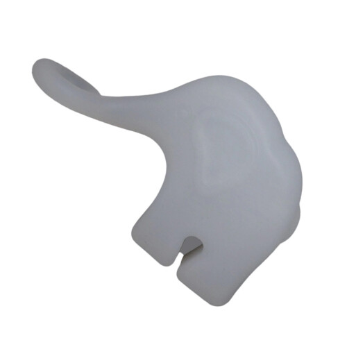 Piquet décoratif de Support de plante d'éléphant,-transparent
