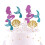 User Friendly Fish Tail Dessert Decorations Safe For-4 models 4