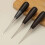 10Pcs Leather Piercing Awls Tool Wood Handle Sewing Awls Tool 5