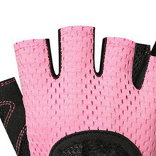 Half Finger Workout Gloves for Men & Women, Nylon, Sizes S- L